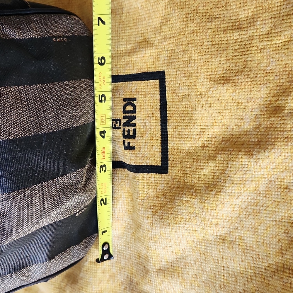 FENDI Pequin Boston Bag w/COA & dustbag - Picture 16 of 16